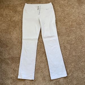 White pants